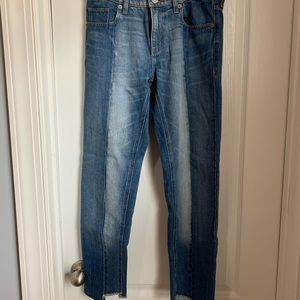 Express 2 toned jeans